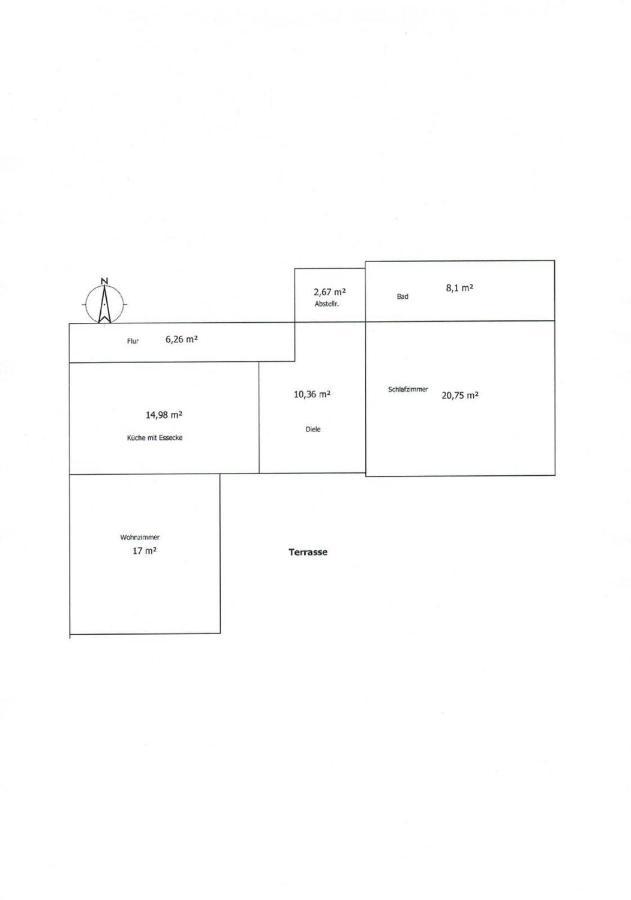 Ferienwohnung Zum Deichgrafen Bachem Buitenkant foto